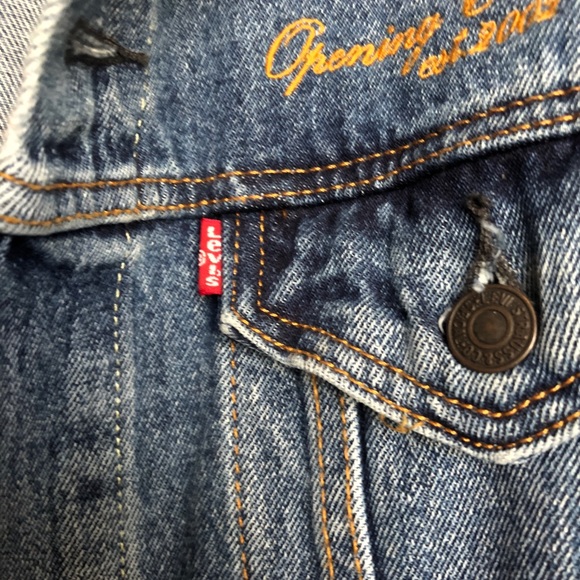 RARE DESIGNER SPECIAL EDITION Opening Ceremony x Levi’s Jean Jacket XL Unisex - Picture 11 of 11